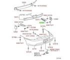 52155AA010 - : Rear Bumper Side Support | Passenger Side | 2004-2008 Solara for Toyota Image