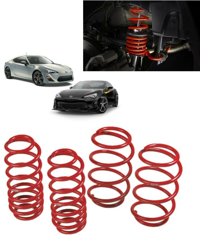 Genuine Toyota 86 FR-S TRD Lowering Springs PTR07-18130