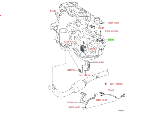 Genuine Toyota Neutral Safety Switch 84540-42010 | Frontier Toyota