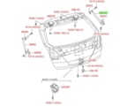689500T013 - Body: Strut for Toyota Image