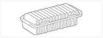 17801YZZ08 - : Genuine Toyota Engine Air Filter Element for Toyota Image