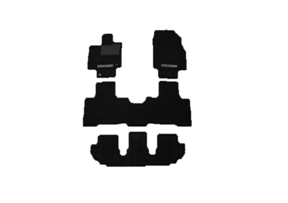 PT9264820120 - Interior: Highlander Floor Mats | Black  Carpet 4 Piece Set | 2020-2022 Highlander Hybrid for Toyota: Highlander Image