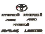 PT9484219902 - : Rav4 Emblem Overlays | 8 Piece set | 2019-2021 Rav4 Hybrid for Toyota: RAV4 Image