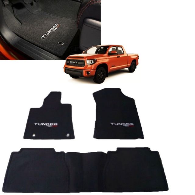 PT2063415020 - Interior: Tundra TRD Pro Carpet Floor Mats | Double Cab for Toyota Image