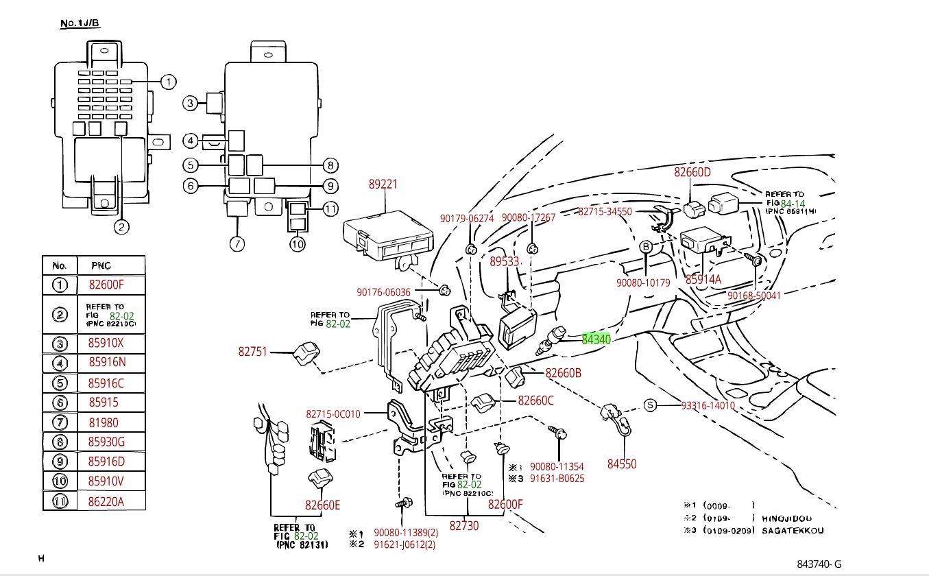 8434034010 - Electrical: Stoplamp Switch for Toyota Image