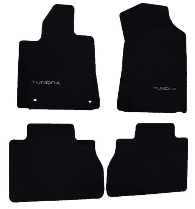 PT2063412120 - Interior: Tundra Floor Mats | Black Carpet 4 Piece Set | 2012-2013 Tundra for Toyota Image
