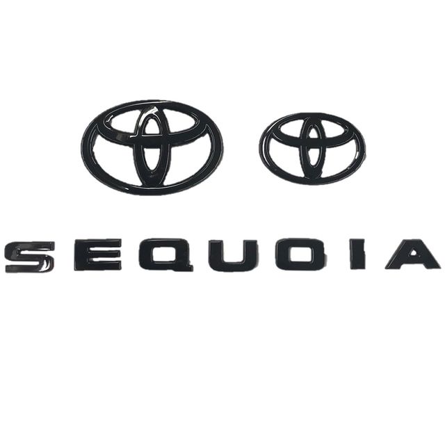 Toyota PT948-0C200-02 Blackout Emblem Kit | 2018-2022 Sequoia TRD Sport ...