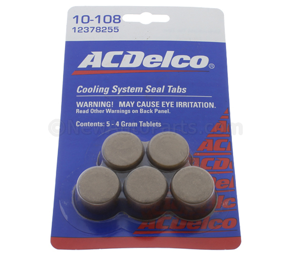 GM Genuine Cooling System Seal Tablets (Pack Of 5) - Stops Minor Leaks In Radiators & Engine Components
