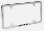 82120042709 - Exterior: License Plate Frame, Laser Slimline for BMW Image