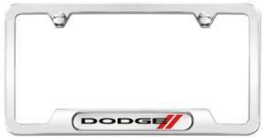 82214766AB - Exterior Accessories: License Plate Frame for Dodge: Challenger, Charger, Charger Daytona, Dart, Hornet Image