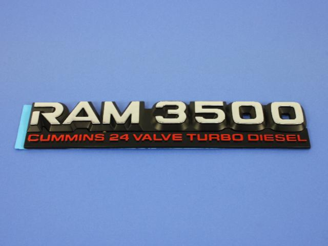 55295314AC - Exterior Ornamentation: Front Fender Nameplate for Mopar Image