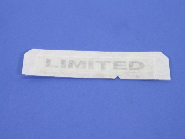 4389773AA - Exterior Ornamentation: Limited Nameplate for Mopar Image