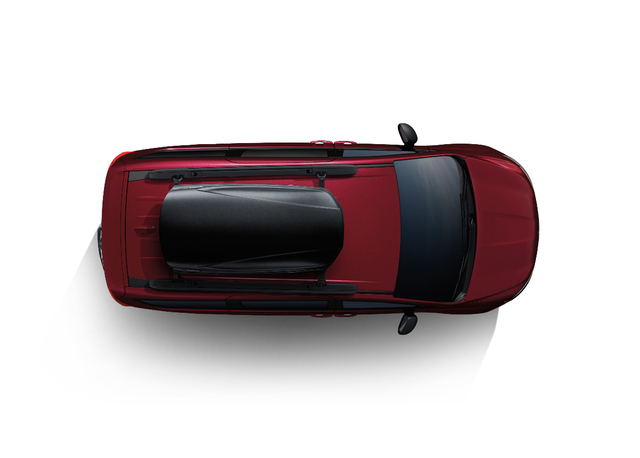 TCBOX625 - Carriers &amp; Cargo Hauling Accessories: Cargo Box for Chrysler: 200, 300, Aspen, Pacifica, Sebring, Town &amp; Country | Dodge: Avenger, Charger, Durango, Grand Caravan, Nitro | Fiat: 500L, 500X | Jeep: Commander, Compass, Liberty, Patriot, Renegade | Ram: C/V, ProMaster City Image