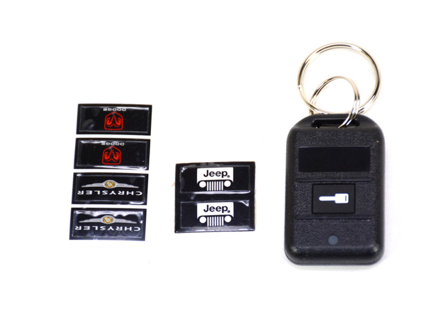 5140472AA - Mopar Accessories - Component Parts: Transmitter for Chrysler: 300, Aspen, Pacifica, PT Cruiser, Sebring, Town &amp; Country | Dodge: Caliber, Caravan, Charger, Dakota, Durango, Grand Caravan, Magnum, Neon, Nitro, Ram 1500, Ram 2500, Ram 3500, Stratus | Jeep: Commander, Compass, Grand Cherokee, Liberty, Patriot, Wrangler Image