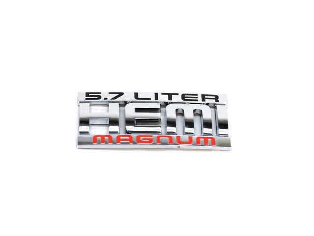55077661AA - Exterior Ornamentation: Nameplate for Mopar Image