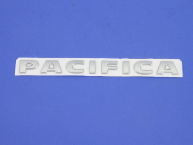 5113248AA - Exterior Ornamentation: Pacifica Nameplate for Mopar Image