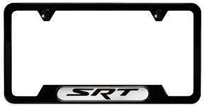 thumbnail image 2 of Mopar Chrome Metal License Plate Frame – Fits Dodge Charger, RAM, Jeep, Challenger 2 of 5