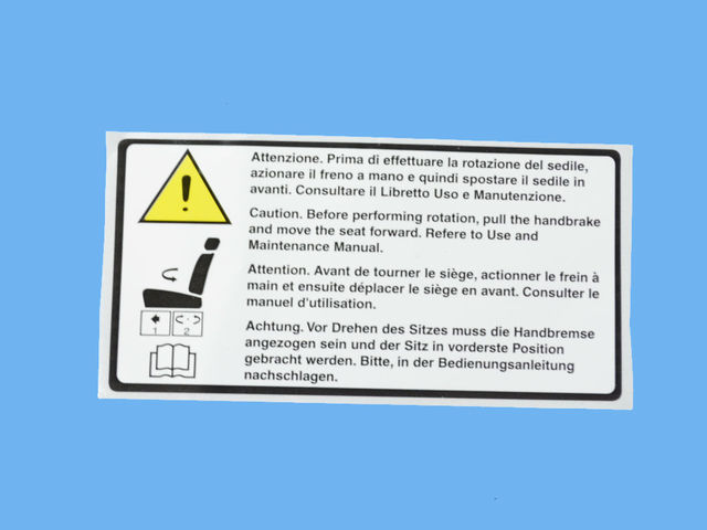 6106974AA - Labels: Nameplate for Ram: ProMaster 1500, ProMaster 2500, ProMaster 3500 Image