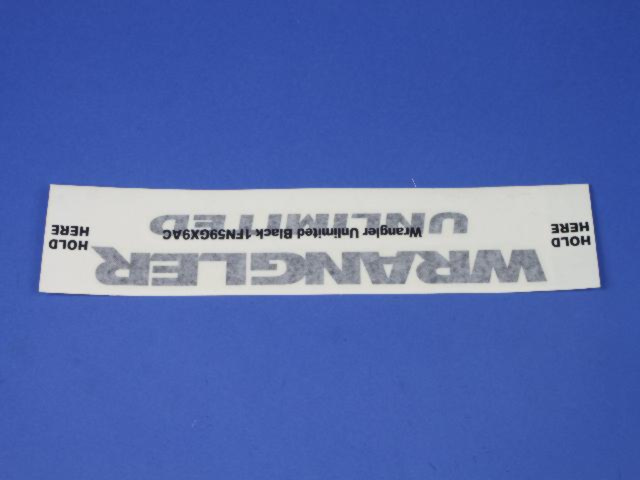 1FN59GX9AC - Exterior Ornamentation: Decal for Mopar Image
