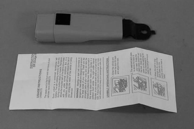 1BX241J3AB - Restraints: Front Inner Seat Belt, Right for Mopar Image