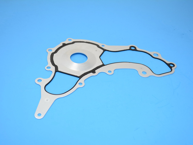 68087340AA - Engine: Water Pump Gasket for Chrysler: 200, 300, Town &amp; Country | Dodge: Avenger, Challenger, Charger, Durango, Grand Caravan, Journey | Jeep: Cherokee, Grand Cherokee, Wrangler, Wrangler JK | Ram: 1500, 1500 Classic, C/V, ProMaster 1500, ProMaster 2500, ProMaster 3500 Image