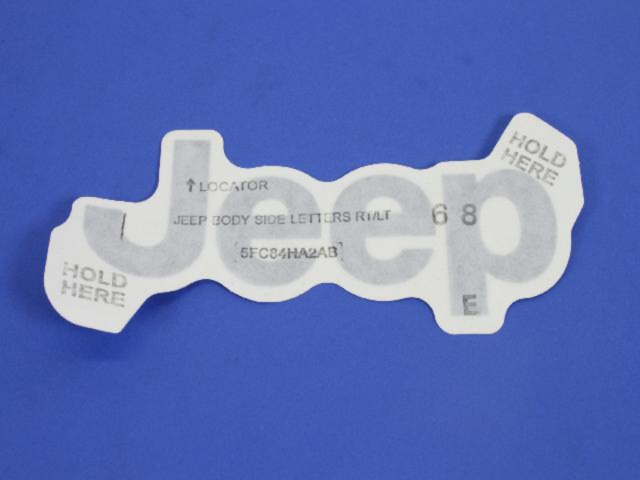5FC84HA2AB - Exterior Ornamentation: Bodyside Decal for Mopar Image