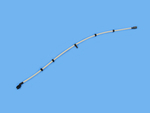 68172546AF - Body Sheet Metal Except Doors: Sunroof Drain Hose, Right for Mopar Image