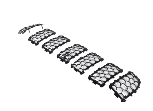 68543896AB - Exterior Ornamentation: Texture Grille for Jeep: Grand Cherokee, Grand Cherokee L Image