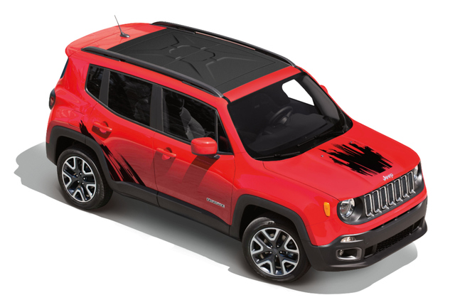 82214824AB - Exterior Accessories: Hood and Bodyside Decal for Jeep: Renegade Image