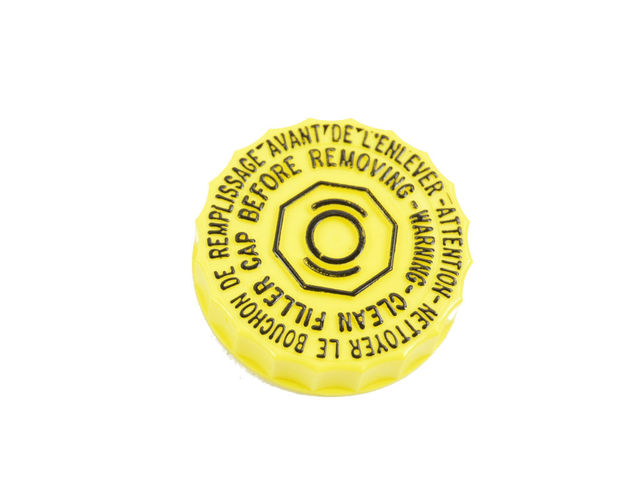 5014518AA - Brakes: Master Cylinder Reservoir Cap for Chrysler: PT Cruiser | Dodge: Caliber | Jeep: Commander, Compass, Grand Cherokee, Patriot Image