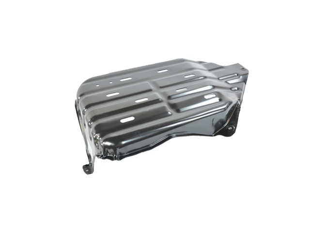68246776AA - Frame, Bumper and Fascia: Fuel Tank Skid Plate, Left for Jeep: Compass, Renegade Image