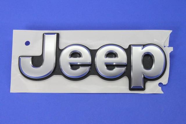 68247597AA - Exterior Ornamentation: Jeep Nameplate for Jeep: Grand Cherokee, Grand Cherokee WK Image