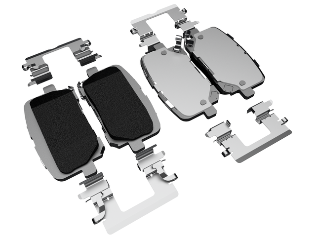 68245118AB - Brakes: Rear Disc Brake Pad Kit for Dodge: Charger Image