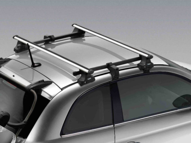 TRAB4711 - Carriers &amp; Cargo Hauling Accessories: Roof Rack for Fiat: 500 Image