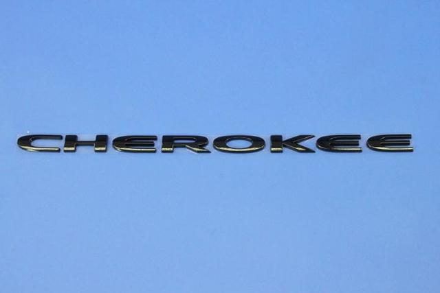 55112723AA - Exterior Ornamentation: Front Door Nameplate, Right Or Left for Jeep: Cherokee Image