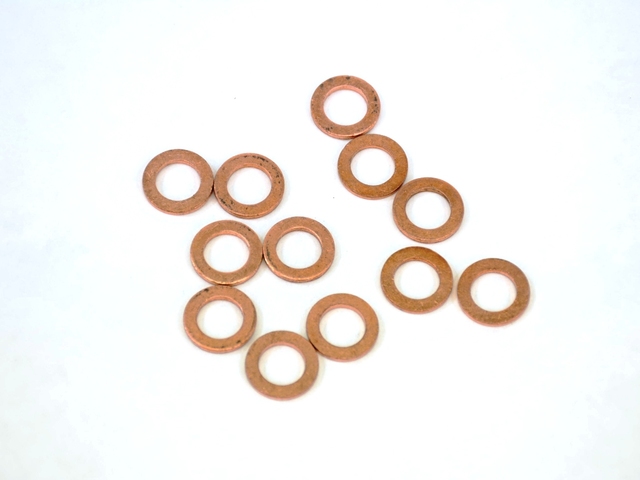 J3237672 - Service Brakes: Brake Hose To Caliper Gasket, Mounting for Dodge: Ram 1500, Ram 2500, Ram 3500 | Jeep: Cherokee, Commander, Grand Cherokee, Liberty, Wrangler Image