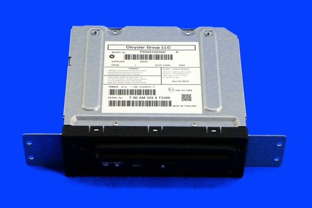 5091303AD - Interior Trim: Compact Disc Player for Ram: 1500, 1500 Classic, 2500, 3500 Image