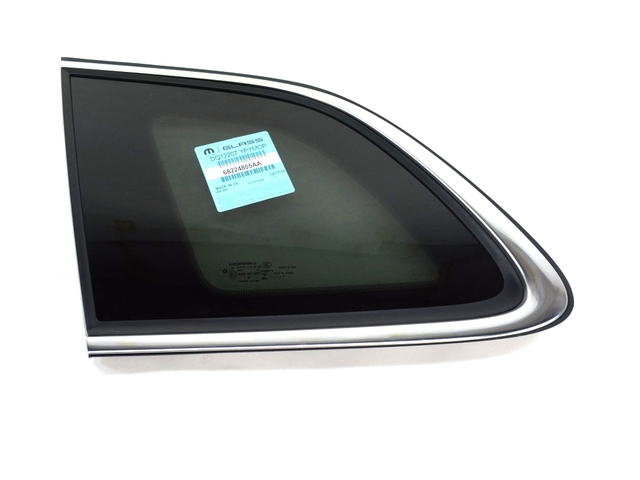 68224805AA - Glass: Quarter Window Glass, Left for Jeep: Cherokee Image