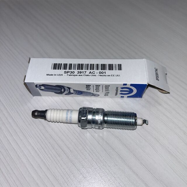 SP303917AC - Electrical: Spark Plug for Chrysler: Pacifica, Town &amp; Country, Voyager | Dodge: Caravan, Grand Caravan | Jeep: Wrangler Image
