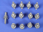 6508066AA - : Stud, Mounting for Chrysler: Aspen | Dodge: Dakota, Durango, Nitro, Ram 1500, Ram 2500, Ram 3500 | Jeep: Commander, Grand Cherokee, Liberty | Ram: 1500, 2500, 3500, Dakota Image