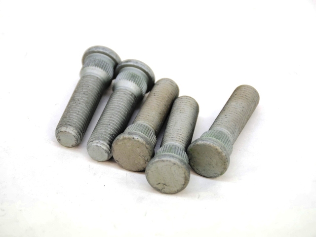 6508707AA - Brakes: Wheel Stud for Chrysler: 200, Pacifica, Sebring, Town &amp; Country, Voyager | Dodge: Avenger, Caliber, Grand Caravan, Journey | Jeep: Compass, Patriot | Ram: C/V Image