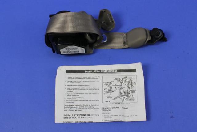SL691L5AB - Interior Trim: 1st Rear Outer Seat Belt, Left for Mopar Image