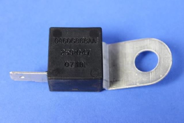 4606866AA - Electrical: Ignition Capacitor for Chrysler: 200, 300, 300M, Concorde, Pacifica, PT Cruiser, Sebring, Town &amp; Country | Dodge: Avenger, Caliber, Challenger, Charger, Grand Caravan, Intrepid, Journey, Magnum, Neon, Stratus | Jeep: Compass, Patriot Image