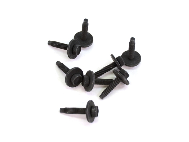 6509414AA - Exterior Ornamentation: Hex Head Screw And Washer for Chrysler: 200, Pacifica, Voyager | Dodge: Caliber, Dart, Durango | Jeep: Cherokee, Compass, Grand Cherokee, Grand Cherokee L, Grand Cherokee WK, Patriot, Wagoneer S, Wrangler | Ram: 1500, 2500, 3500 Image