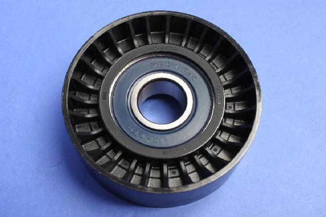 4891720AA - Cooling: Idler Pulley for Chrysler: 300, Aspen, Pacifica, Sebring, Town &amp; Country | Dodge: Avenger, Challenger, Charger, Durango, Grand Caravan, Journey, Magnum, Nitro, Ram 1500, Ram 2500, Ram 3500 | Jeep: Commander, Grand Cherokee, Grand Cherokee L, Wrangler | Ram: 1500, 1500 Classic, 2500, 3500 Image