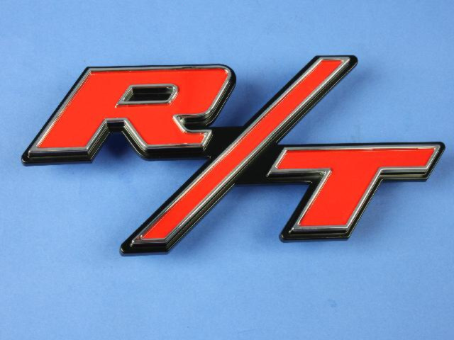 4806324AA - Exterior Ornamentation: R/t Nameplate, Grille for Chrysler: 300 | Dodge: Charger, Magnum Image