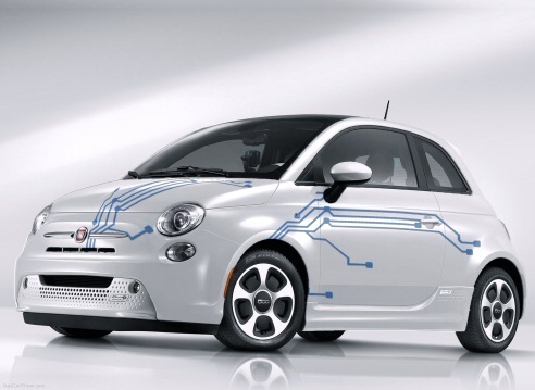 82214094AB - Exterior Accessories: Decal for Fiat: 500E Image