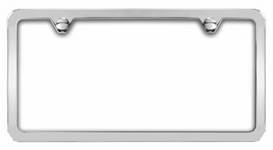82213249AB - Exterior Accessories: License Plate Frame for Chrysler: 200, 300, Pacifica, Town &amp; Country, Voyager | Dodge: Challenger, Charger, Dart, Grand Caravan | Jeep: Cherokee, Compass, Gladiator, Grand Cherokee, Grand Cherokee L, Grand Cherokee WK, Grand Wagoneer, Patriot, Renegade, Wagoneer, Wagoneer L, Wrangler | Ram: C/V Image