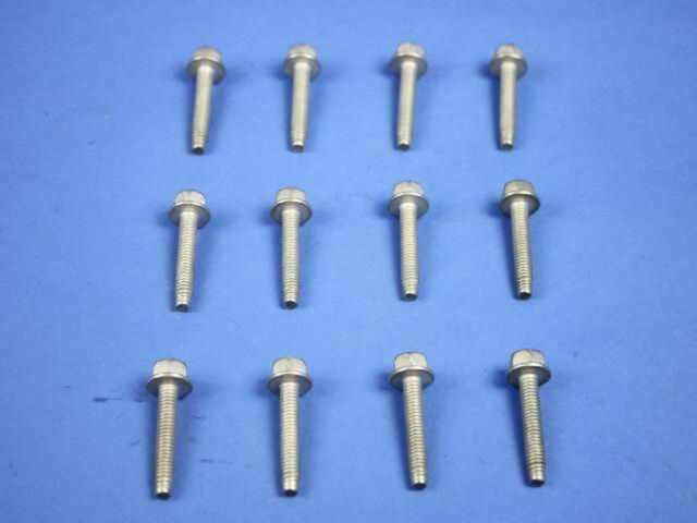 6105151AA - Electrical: Hex Flange Head Screw for Chrysler: 200, Town &amp; Country | Dodge: Avenger, Grand Caravan, Journey | Fiat: 500 | Jeep: Compass, Grand Wagoneer, Patriot, Wagoneer | Ram: 1500, 1500 Classic, 2500, 3500, C/V Image