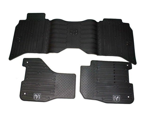 1TD06DX9AB - Interior Trim: Floor Mat Kit for Ram: 1500, 1500 Classic, 2500, 3500 Image